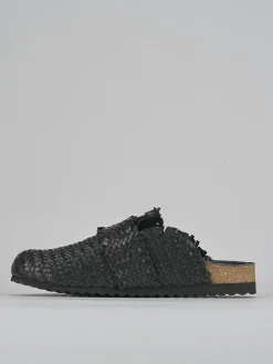 Sabot pelle nero