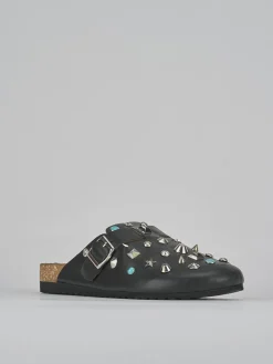 Sabot pelle nero