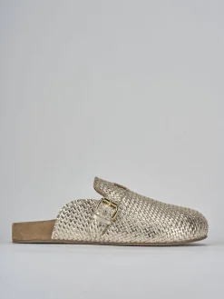 Sabot pelle oro