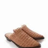 sabot tacco 3 cm cuoio
