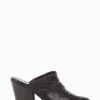sabot tacco 8 cm nero