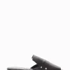sabot tacco 1 cm nero