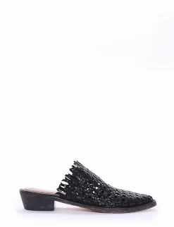 sabot tacco 3 cm nero