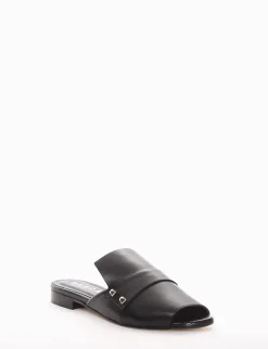 sabot tacco 1 cm nero