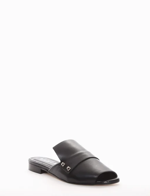 sabot tacco 1 cm nero