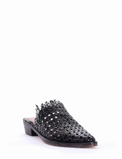 sabot tacco 3 cm nero