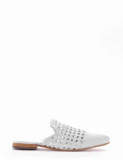 Sabot tacco 1cm bianco