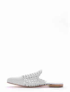 Sabot tacco 1cm bianco