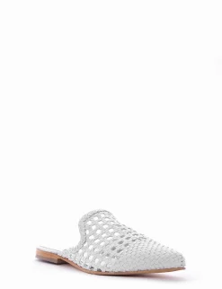 Sabot tacco 1cm bianco