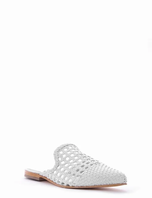 Sabot tacco 1cm bianco