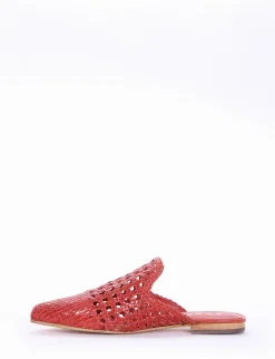Sabot tacco 1cm corallo