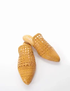 Sabot tacco 1cm giallo