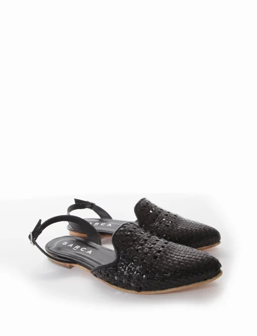 Sabot tacco 1cm nero
