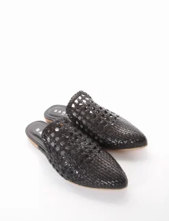 Sabot tacco 1cm nero