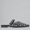 Sabot tacco 1cm pelle nero