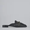Sabot tacco 1cm pelle nero