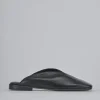 Sabot tacco 1cm pelle nero