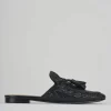 Sabot tacco 1cm pelle nero