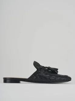 Sabot tacco 1cm pelle nero
