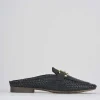 Sabot tacco 1cm pelle nero