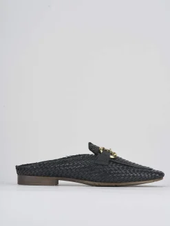 Sabot tacco 1cm pelle nero