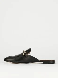 Sabot tacco 1cm pelle nero