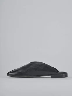 Sabot tacco 1cm pelle nero