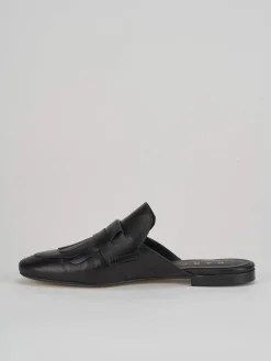 Sabot tacco 1cm pelle nero