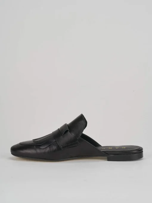 Sabot tacco 1cm pelle nero