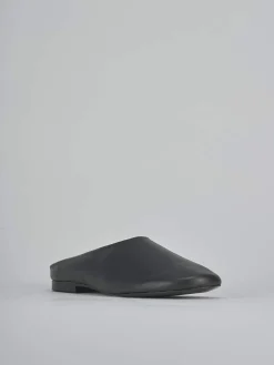 Sabot tacco 1cm pelle nero