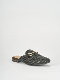 Sabot tacco 1cm pelle nero