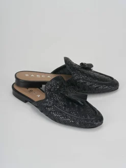 Sabot tacco 1cm pelle nero