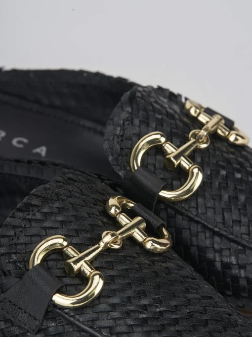 Sabot tacco 1cm pelle nero