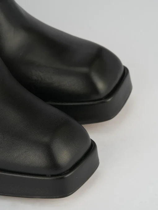 Sabot tacco 9cm pelle nero