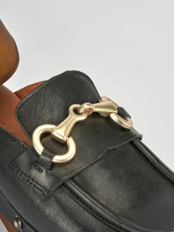 Sabot tacco 5cm pelle nero