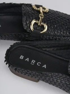 Sabot tacco 1cm pelle nero