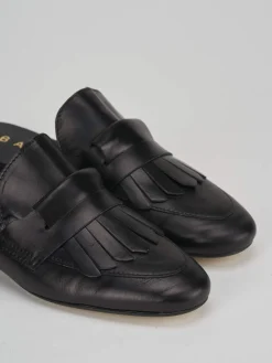 Sabot tacco 1cm pelle nero