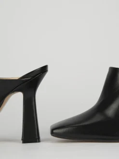 Sabot tacco 9cm pelle nero
