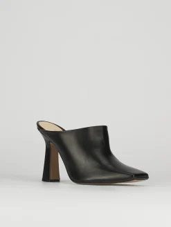 Sabot tacco 9cm pelle nero
