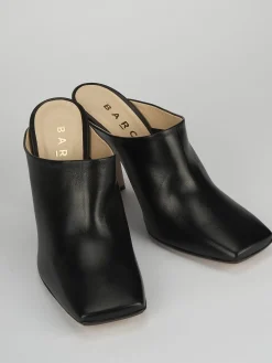 Sabot tacco 9cm pelle nero