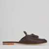 Sabot tacco 1cm pelle testa