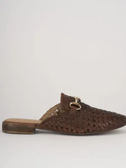 Sabot tacco 1cm pelle testa