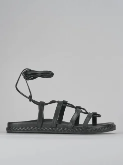 Sandali pelle nero