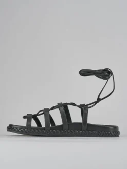 Sandali pelle nero