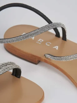 Sandali tacco 1 cm argento pelle