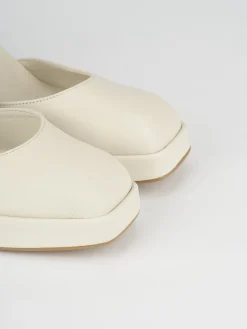 Sandali tacco 9cm pelle bianco