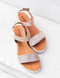 Sandali tacco 3cm pelle bronzo