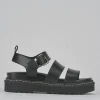 Sandali tacco 2cm pelle nero