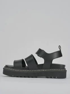 Sandali tacco 2cm pelle nero