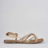 Sandali tacco 1cm pelle rosa